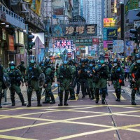 Hong Kong Demonstrators Attend Anti-Government Protest