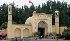 The Id Kah Mosque in Kashgar, Xinjiang