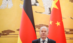 Olaf Scholz in Beijing